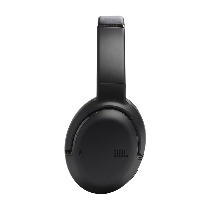 JBL Tour One M2 - Black - Wireless over-ear Noise Cancelling headphones - Left image number null